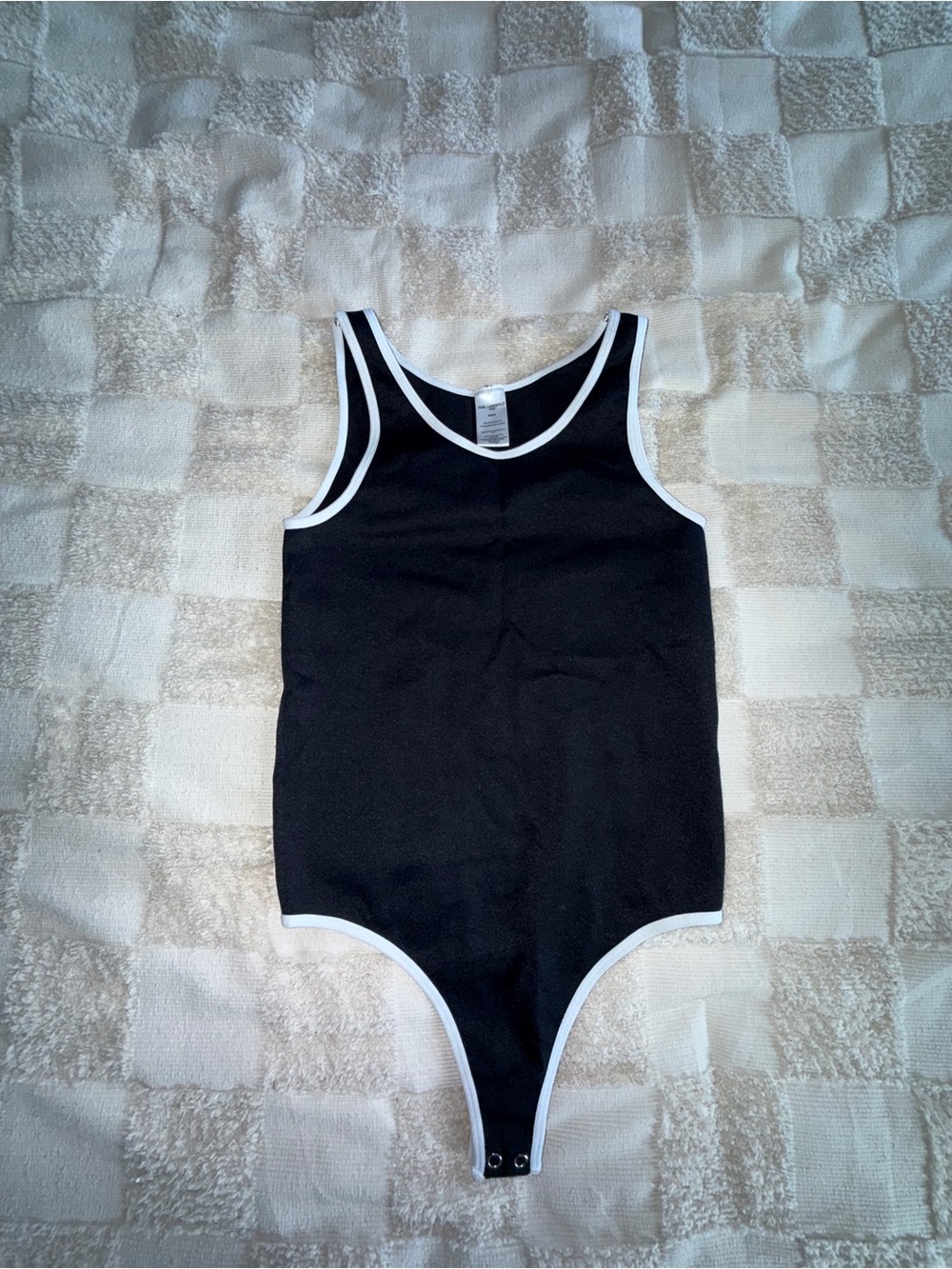 NWOT Karl Lagerfeld Ribbed Tank Bodysuit size M